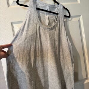 Gray Sleeveless Women's Top